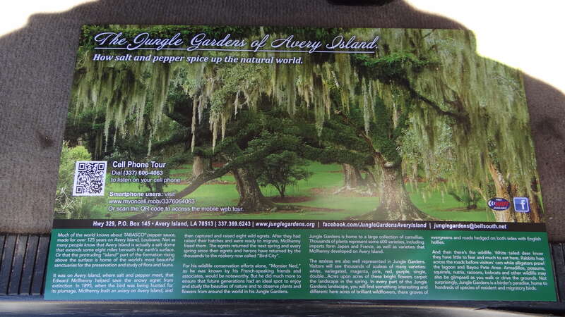 Avery Island et Tabasci, Louisiane, USA