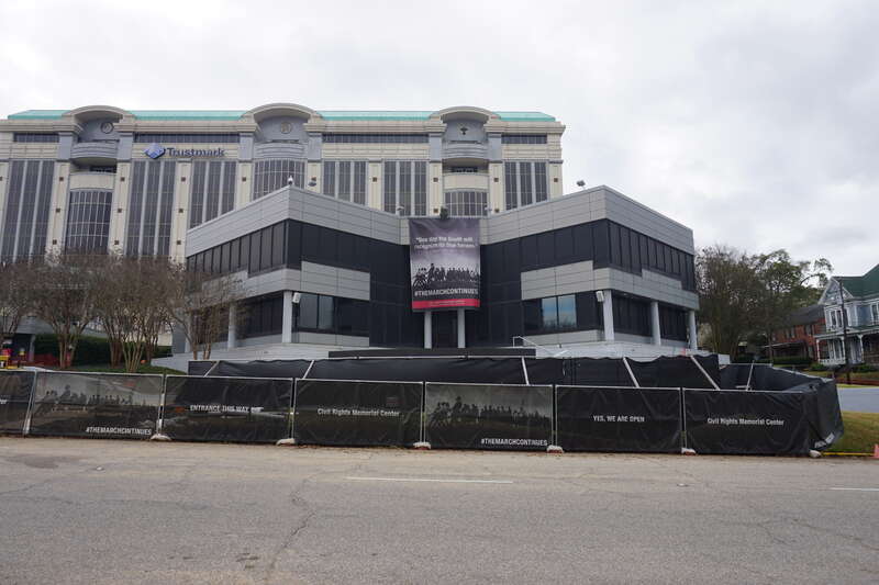 The Civil Rights Memorial Center in Montgomery, Alabama (United States).