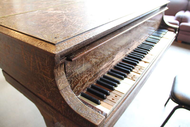 Old Piano at City Museum, St.Louis USA