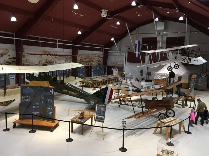 Inside the Pearson Air Museum, Fort Vancouver National Historic Site, Vancouver, Washington, United States.