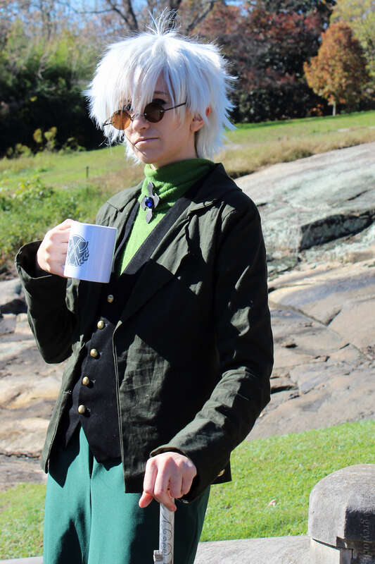 The headmaster at Beacon Academy from the animated show, RWBY (pronounced "ruby"). A very convincing cross-play, IMHO.