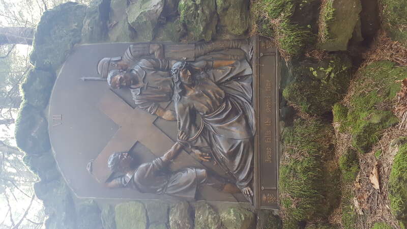 Station 7 Jesus Falls a Second Time