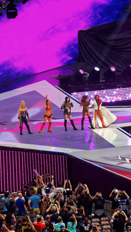 WrestleMania 32 was the thirty-second annual WrestleMania professional wrestling pay-per-view (PPV) event produced by WWE. It took place on April 3, 2016, at AT&amp;T Stadium in Arlington, Texas. Twelve matches were contested on the card (with three