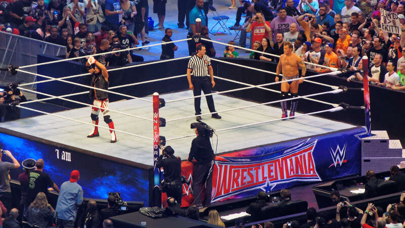 WrestleMania 32 was the thirty-second annual WrestleMania professional wrestling pay-per-view (PPV) event produced by WWE. It took place on April 3, 2016, at AT&amp;T Stadium in Arlington, Texas. Twelve matches were contested on the card (with three