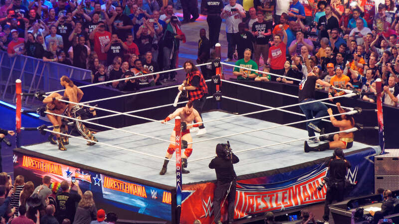 WrestleMania 32 was the thirty-second annual WrestleMania professional wrestling pay-per-view (PPV) event produced by WWE. It took place on April 3, 2016, at AT&amp;T Stadium in Arlington, Texas. Twelve matches were contested on the card (with three