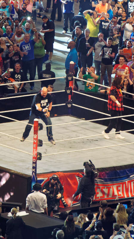 WrestleMania 32 was the thirty-second annual WrestleMania professional wrestling pay-per-view (PPV) event produced by WWE. It took place on April 3, 2016, at AT&amp;T Stadium in Arlington, Texas. Twelve matches were contested on the card (with three