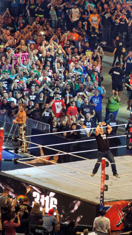 WrestleMania 32 was the thirty-second annual WrestleMania professional wrestling pay-per-view (PPV) event produced by WWE. It took place on April 3, 2016, at AT&amp;T Stadium in Arlington, Texas. Twelve matches were contested on the card (with three