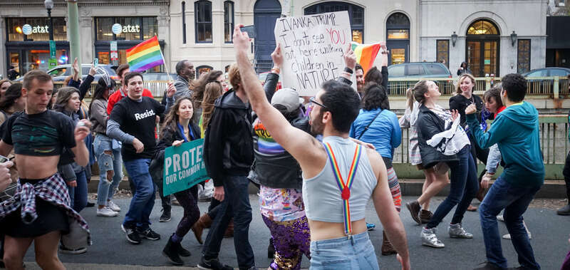 See: www.facebook.com/events/1794763690851141/ and dcist.com/2017/03/queer_dance_partiers_bringing_glitt.php