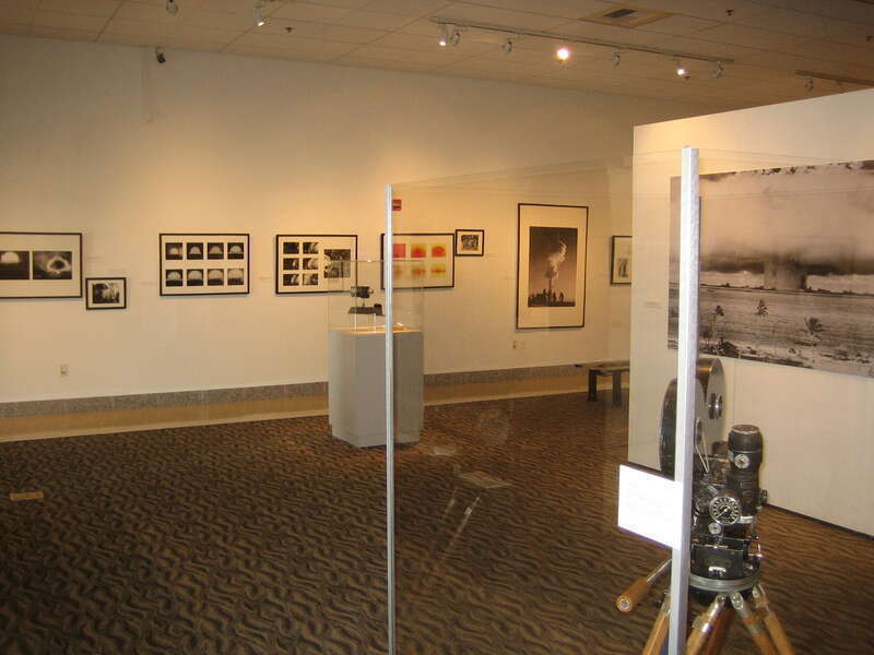 Photo gallery at the Atomic Testing Museum.
