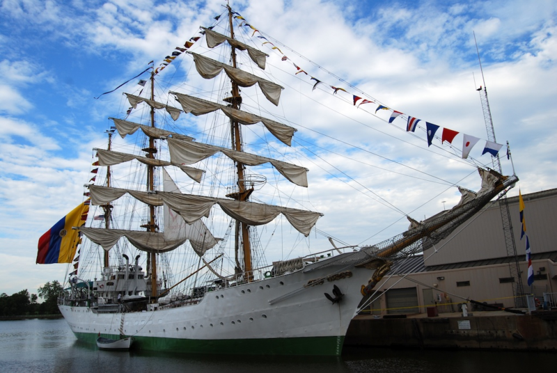 Colombian National Armada ARC Gloria.