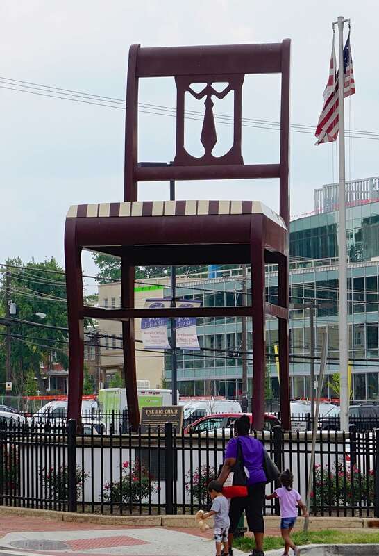 The Big Chair
Published in Anacostia’s larger-than-life Big Chair is full of neighborhood history - Greater Greater Washington
Published in Anacostia: Perception vs. Reality - The Kojo Nnamdi Show

Published in The 'Gym Desert' East Of The Anacostia