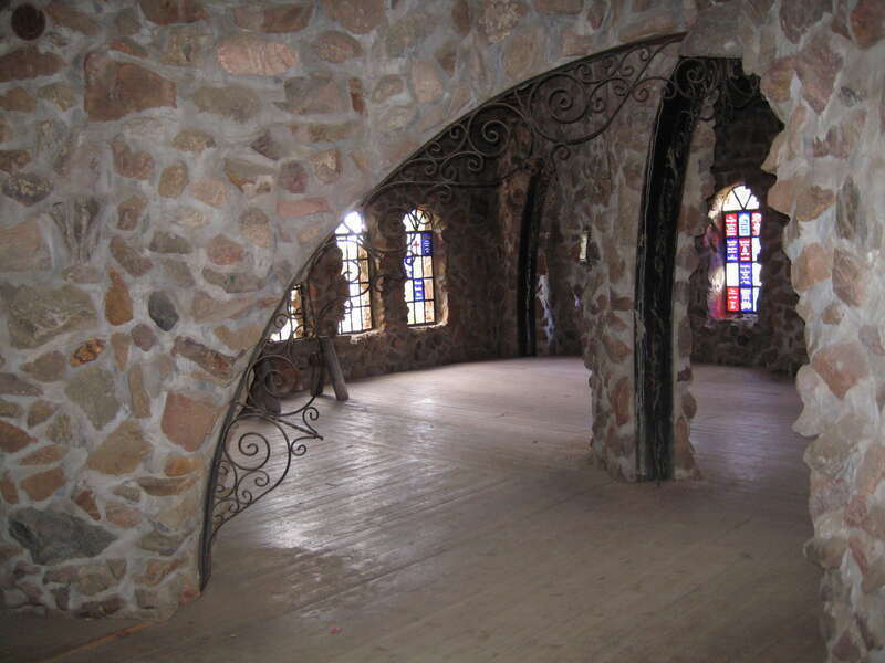 Jim Bishop's castle, San Isabel Mountains, southwest of Pueblo, Colorado