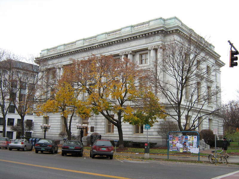 Former U.S. Post Office and Customhouse, now Chittenden County Courthouse, Burlington, Vermont