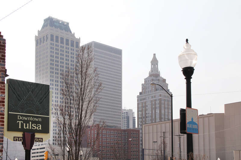 Downtown Tulsa OK USA