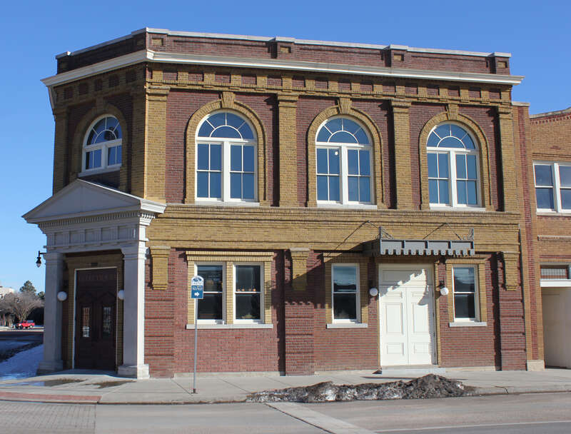 Eagle's Lodge #132, located at 200-202 South Emporia in Wichita, Kansas. The property is listed on the National Register of Historic Places.