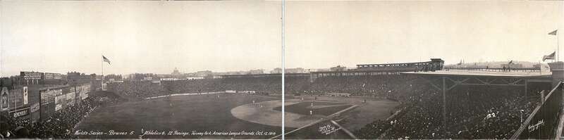 Fenway Park during Game 3 of the 1914 World Series.
Border cropped out from original image from the Library of Congress.