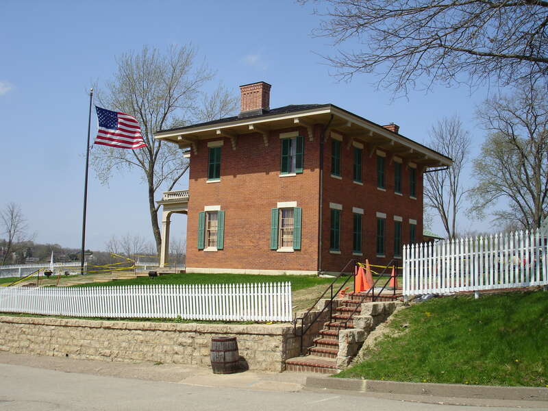 Ulysses S. Grant Home, Galena, Illinois, USA. U.S. National Historic Landmark.