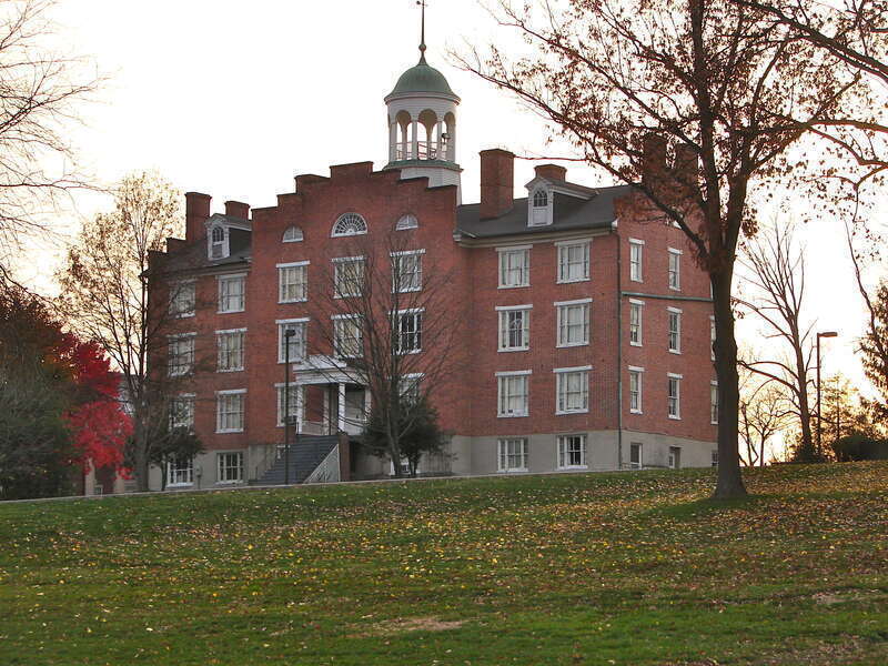 Lutheran Theological Seminary-Old Dorm on the NRHP since May 3, 1974. On Seminary Ridge, Lutheran Theological Seminary campus in Gettysburg, Pennsylvania.  Also known as Schmucker Hall after the Seminary's first president Dr. Samuel Sim Schmucker and