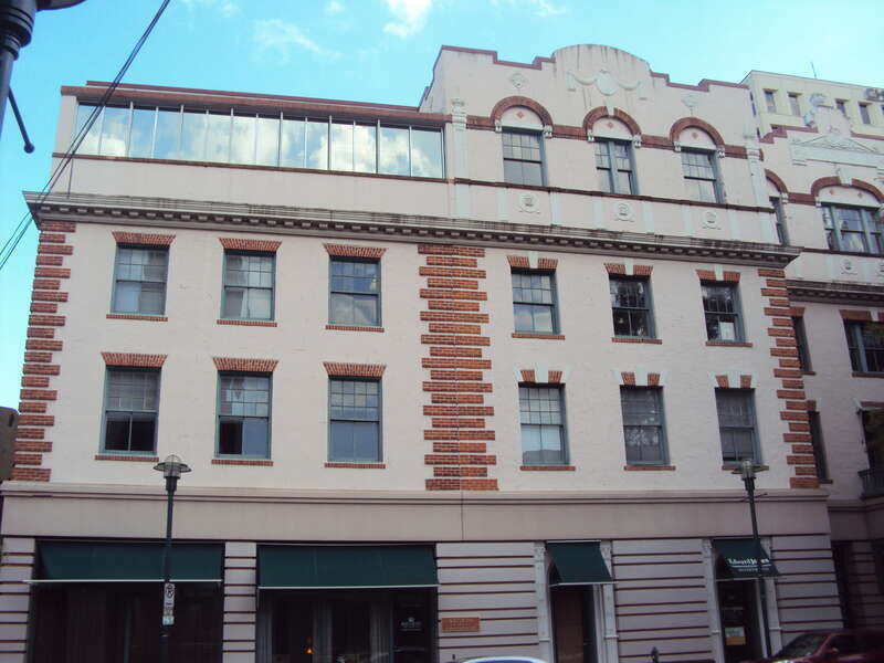 Gordon Hotel in Lafayette, Louisiana. Listed on the national Register of Historic Places.