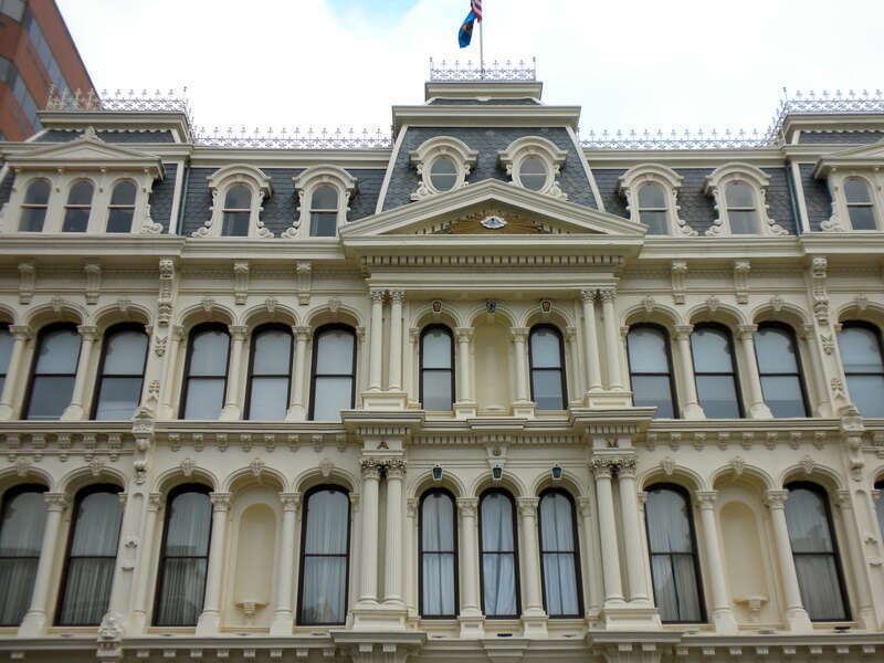 Masonic Hall and Grand Opera House in Wilmington, Delaware.  Known as "the Grand".  On NRHP. 818 N. Market St.
Reconstructed or revitalized and now an active theater again.