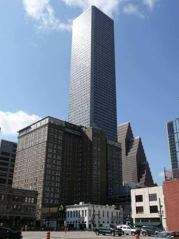 JPMorgan Chase Tower and (former) Bank of America Center