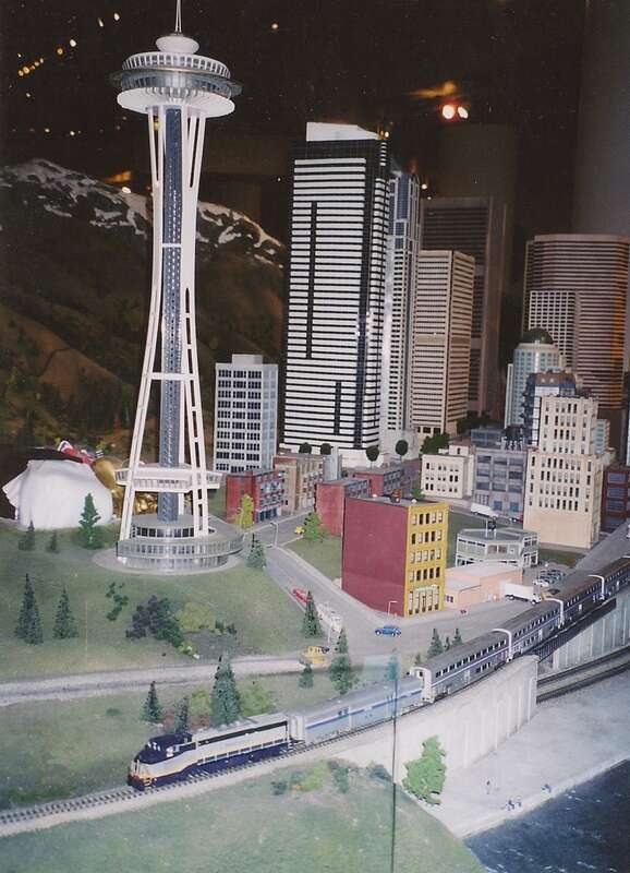 The model railroad at the Museum of Science and Industry in Chicago, Illinois (United States).