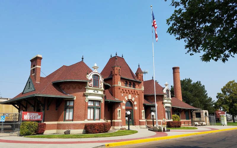 The Nampa Depot (1903) was designed by Nebraska architect Frederick W. Clarke and is listed on the National Register of Historic Places. In 1972 Arthur A. Hart, director of the Idaho State Historical Museum, said of the building, "a massive central