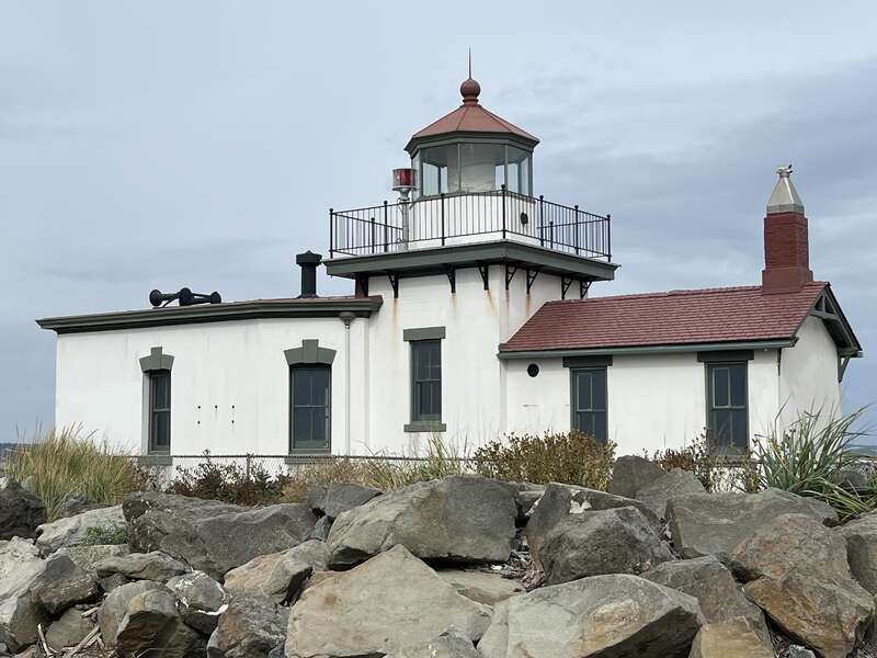 West Point Light, Discovery Park, Seattle - Washington, September 2023