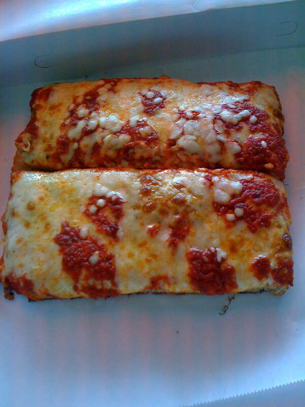 Sicilian pizza at Fellini Pizzeria