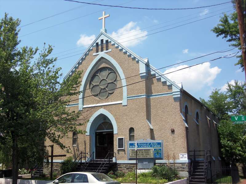 St. Teresa of Avila Catholic Church in Southeast Washington, DC.