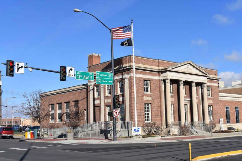 The main U.S. Post Office in Nampa, Idaho, is listed on the National Register of Historic Places.