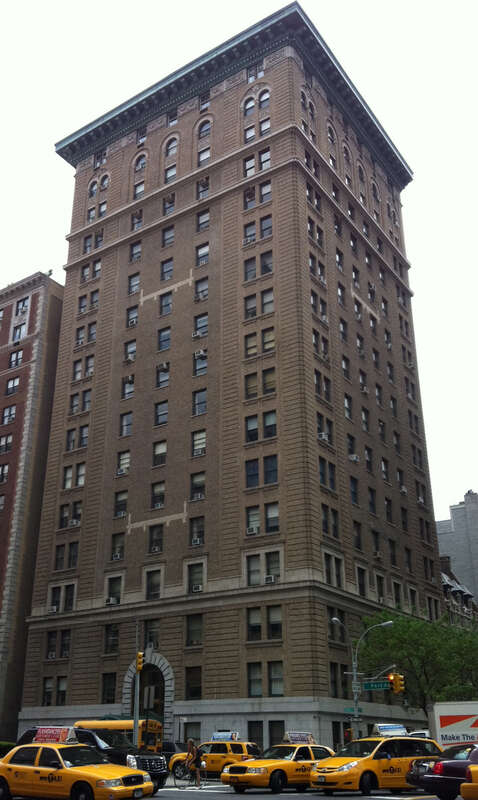 New York City apartment building.  Bing &amp; Bing developers.  Robert T Lyons architect.