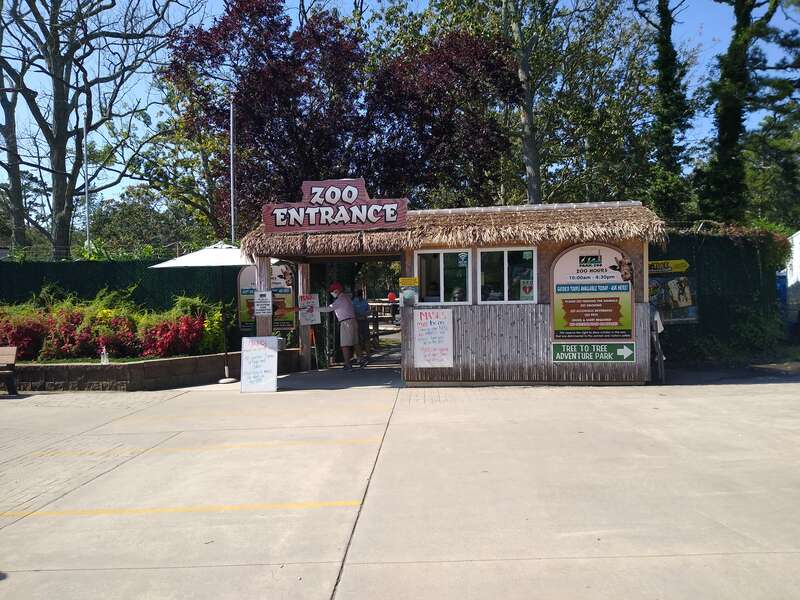 Cape May County Park &amp; Zoo, zoo entrance