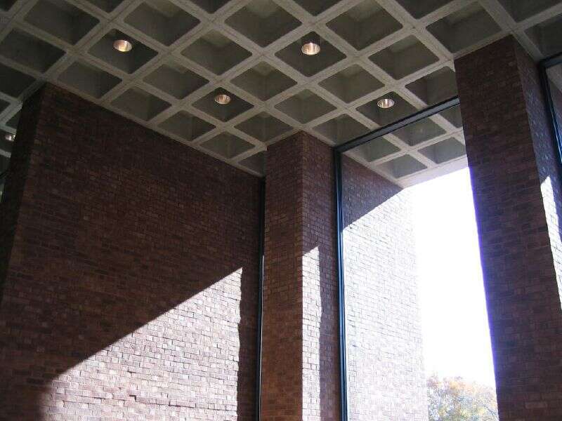 Celing of Cleo Rogers Memorial Library