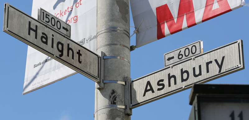 Haight-Ashbury signs (San Francisco) (TK2)
