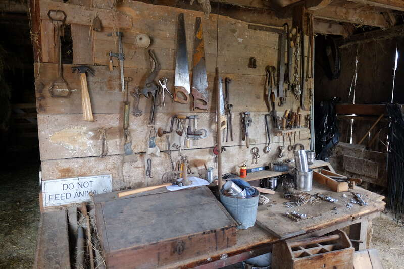 Living History Farms open-air museum, Urbandale, Iowa, US.