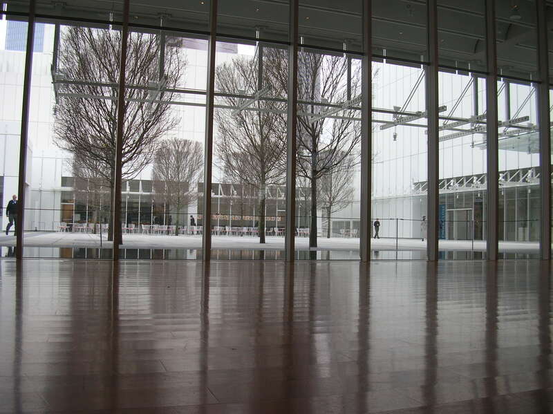 Looking Out of the Lobby