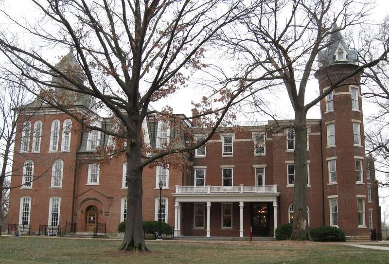 Senior Hall on the Stephens College campus in Columbia, Missouri.