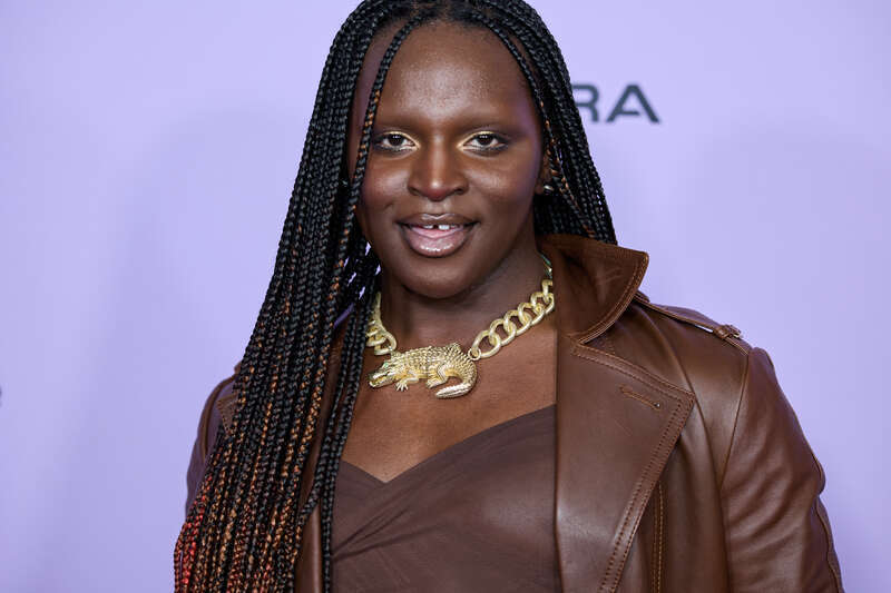 Actor Darkwah at the premiere of the movie Layla at the 40th Sundance Film Festival in Park City, Utah, on January 18, 2024