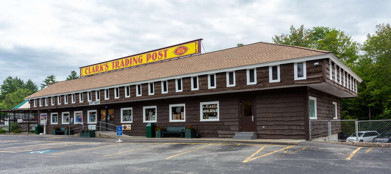 Clark's Trading Post, Route 3 in Lincoln, New Hampshire
