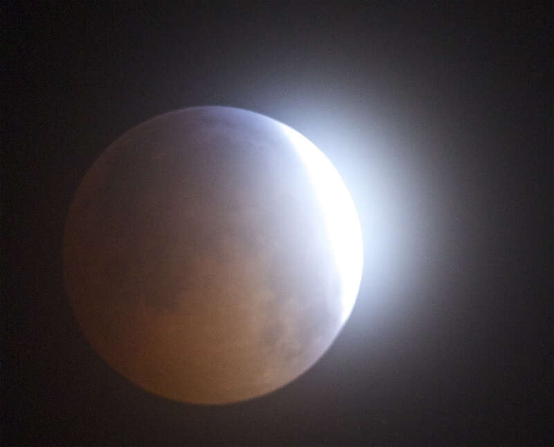 I think there's a name for this part of the eclipse, but I don't know what it is.
