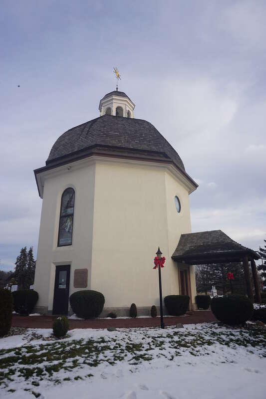 The Silent Night Memorial Chapel in Frankenmuth, Michigan (United States).