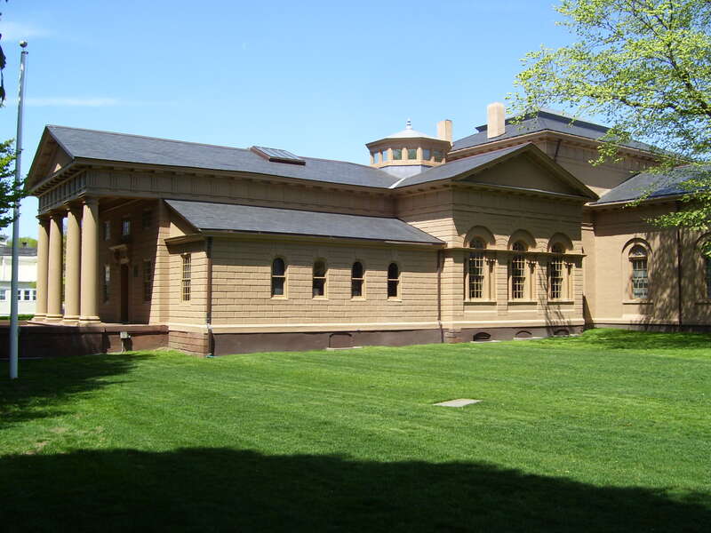 The Redwood Library in Newport, RI by me in 2008