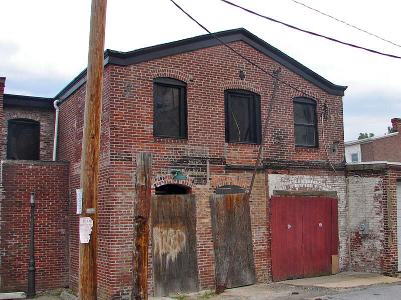 Torbert Street Livery Stables on the NRHP since September 14, 1998. At 305-307 Torbert St. (it looks like an alley off of Washington), Wilmington, New Castle County, Delaware.  An old industrial style building, used as a warehouse and as a motorcycle