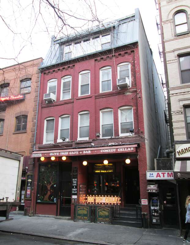 117 MacDougal Street between Minetta Lane and West 3rd Street in the South Village neighborhood of Greenwich Village, Manhattan, New York City was built c.1900.  It is located in the South Village Historic District. (Source: NYC GIS map)