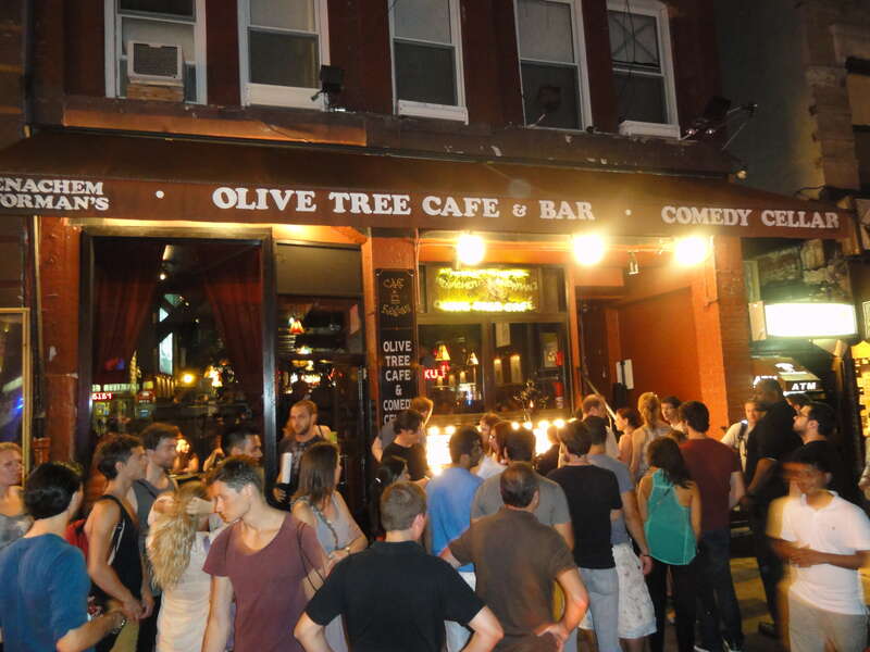 Outside Comedy Cellar, 117 MacDougal Street  New York, NY