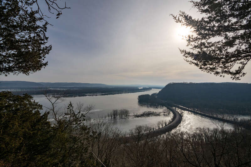 Effigy Mounds National Monument preserves more than 200 prehistoric mounds built by Native Americans. Numerous effigy mounds are shaped like animals, including bears and birds. These were built mostly in the first millennium, by peoples of the