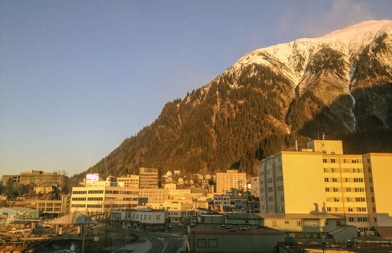 Juneau Downtown- Southeast Alaska by Gillfoto