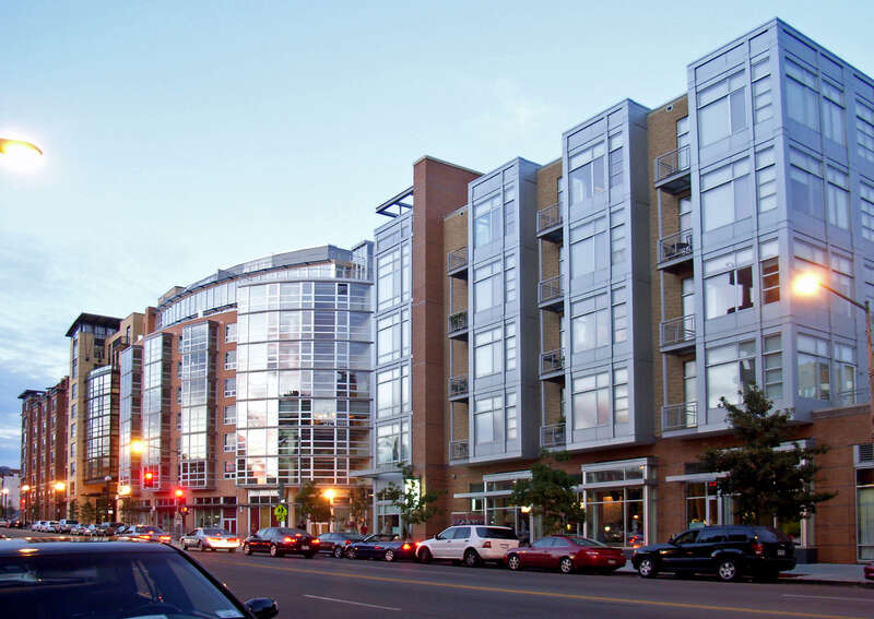 on the right is Busboys &amp; Poets, 14th &amp; V; left is Union Row