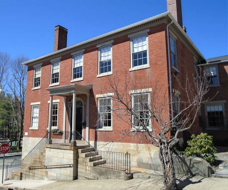 The Samuel N. Richmond House at 22 Bowen Street in the College Hill neighborhood of  Providence, Rhode Island was built in 1818.  It has been called "one of the last stylish, substantial houses built along the old 'Towne Street'". (Source: Guide to